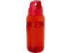 Бутылка для воды Bebo из переработанной пластмассы объемом 450 мл - Красный, арт. 10078521 фото 1 — Бизнес Презент