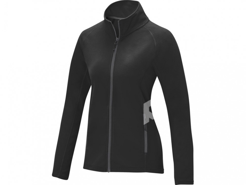 Женская флисовая куртка Zelus, черный, арт. 3947590S фото 1 — Бизнес Презент