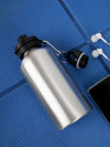 Бутылка для воды Re-Source Sublime, серебристая, арт. 12489.10 фото 7 — Бизнес Презент