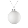 Елочный шар Finery Matt, 8 см, матовый белый, арт. 17663.60 фото 1 — Бизнес Презент