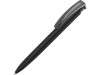 Ручка шариковая трехгранная UMA TRINITY K transparent GUM, soft-touch, черный, арт. 187926.07 фото 1 — Бизнес Презент