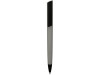 Ручка пластиковая soft-touch шариковая Taper, серый/черный, арт. 16540.17 фото 2 — Бизнес Презент