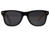 Солнцезащитные очки Rockwood с бамбуковыми дужками в сером футляре, черный, арт. 831209p фото 3 — Бизнес Презент