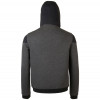 Куртка унисекс Voltage, черный меланж с черным, арт. 01645500S фото 2 — Бизнес Презент