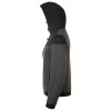 Куртка унисекс Voltage, черный меланж с черным, арт. 01645500S фото 3 — Бизнес Презент