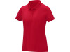 Женская стильная футболка поло с короткими рукавами Deimos, красный, арт. 3909521XS фото 1 — Бизнес Презент