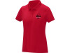Женская стильная футболка поло с короткими рукавами Deimos, красный, арт. 3909521XS фото 8 — Бизнес Презент