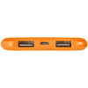 Внешний аккумулятор Uniscend Half Day Compact 5000 мAч, оранжевый, арт. 5779.20 фото 4 — Бизнес Презент
