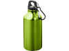 Бутылка для воды с карабином Oregon, объемом 400 мл, зеленое яблоко, арт. 10073863 фото 1 — Бизнес Презент