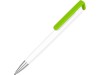 Ручка-подставка Кипер, белый/зеленое яблоко, арт. 15120.19 фото 1 — Бизнес Презент