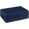 Коробка Matter Light, синяя, с черной ручкой, арт. 19171.43 фото 1 — Бизнес Презент