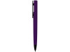 Ручка пластиковая soft-touch шариковая Taper, фиолетовый/черный, арт. 16540.14 фото 3 — Бизнес Презент