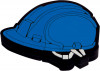 Флешка «Каска», синяя, 8 Гб, арт. 5405.48 фото 1 — Бизнес Презент
