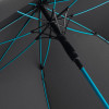 Зонт-трость с цветными спицами Color Style, бирюзовый, арт. 64716.41 фото 3 — Бизнес Презент