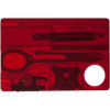 Набор инструментов SwissCard Lite, красный, арт. 7702.55 фото 3 — Бизнес Презент