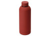 Вакуумная термобутылка Cask Waterline, soft touch, 500 мл, красный (P), арт. 813101p фото 1 — Бизнес Презент