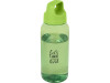 Бутылка для воды Bebo из переработанной пластмассы объемом 450 мл - Зеленый, арт. 10078561 фото 3 — Бизнес Презент