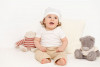 Футболка детская с коротким рукавом Baby Prime, молочно-белая, арт. 18136.601 фото 2 — Бизнес Презент