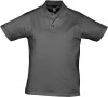 Рубашка поло мужская Prescott Men 170, темно-серая, арт. 6086.101 фото 1 — Бизнес Презент