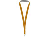 Двухцветный шнурок Aru с застежкой на липучке, оранжевый/серый, арт. 10220802 фото 1 — Бизнес Презент