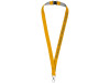 Двухцветный шнурок Aru с застежкой на липучке, оранжевый/серый, арт. 10220802 фото 5 — Бизнес Презент