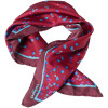 Платок Tourbillon Silk, бордовый, арт. CFM513 фото 3 — Бизнес Презент