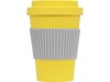 Термокружка Muffin из натуральных волокон, желтый, арт. 875614 фото 2 — Бизнес Презент