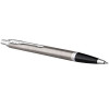 Ручка шариковая Parker IM Essential Stainless Steel CT, серебристая с черным, арт. 16616.00 фото 4 — Бизнес Презент