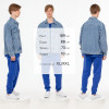 Куртка джинсовая O2, голубая, арт. 15259.141 фото 6 — Бизнес Презент