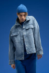 Куртка джинсовая O2, голубая, арт. 15259.141 фото 12 — Бизнес Презент