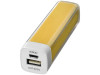 Зарядное устройство Flash 2200 мА/ч, желтый, арт. 12357107 фото 1 — Бизнес Презент