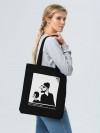 Холщовая сумка «Леон», черная, арт. 70143.30 фото 6 — Бизнес Презент