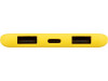Внешний аккумулятор Powerbank C1, 5000 mAh, желтый, арт. 596804clr фото 4 — Бизнес Презент