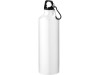 Бутылка для воды с карабином Oregon, объемом 770 мл, белый, арт. 10073901 фото 1 — Бизнес Презент