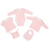 Футболка детская с длинным рукавом Baby Prime, розовая с молочно-белым, арт. 18113.151 фото 2 — Бизнес Презент
