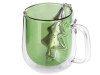 Набор Bergamot: кружка и ситечко для чая, зеленый, арт. 88732.04 фото 2 — Бизнес Презент