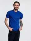 Рубашка поло мужская Adam, ярко-синяя, арт. 16274.441 фото 5 — Бизнес Презент
