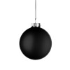 Елочный шар Finery Matt, 8 см, матовый черный, арт. 17663.30 фото 2 — Бизнес Презент