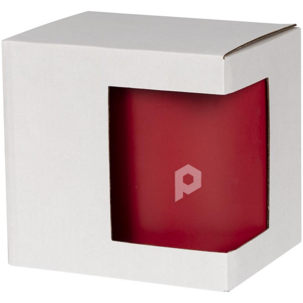 Коробка для кружки с окном Cupcase, белая, арт. 43337.60 фото 1 — Бизнес Презент