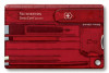 Набор инструментов SwissCard Quattro, красный, арт. 7704.55 фото 1 — Бизнес Презент