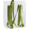 Шоппер Clear Fest, прозрачный с зелеными ручками, арт. 15365.90 фото 3 — Бизнес Презент