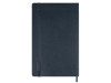 Записная книжка Moleskine Classic Soft (в линейку), Large (13х21см), сапфировый синий, арт. 50622122 фото 5 — Бизнес Презент