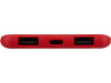 Внешний аккумулятор Powerbank C1, 5000 mAh, красный, арт. 596801clr фото 4 — Бизнес Презент