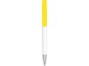 Ручка-подставка Кипер, белый/желтый, арт. 15120.04 фото 2 — Бизнес Презент