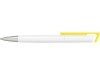Ручка-подставка Кипер, белый/желтый, арт. 15120.04 фото 5 — Бизнес Презент
