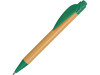 Ручка шариковая Листок, бамбук/зеленый, арт. 18480.03 фото 1 — Бизнес Презент