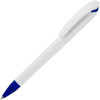 Ручка шариковая Beo Sport, белая с синим, арт. 4784.64 фото 1 — Бизнес Презент
