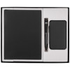 Коробка Overlap под ежедневник, аккумулятор и ручку, черная, арт. 14009.30 фото 3 — Бизнес Презент