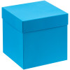 Коробка Cube, M, голубая, арт. 14095.44 фото 1 — Бизнес Презент