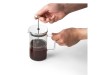 JENSON. Стеклянная кофеварка на 600 мл, серебряный, арт. 94237-107 фото 7 — Бизнес Презент